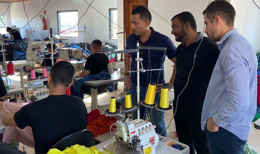 Invest Rondônia acompanha o projeto de implantação da primeira indústria de jeans da região Norte