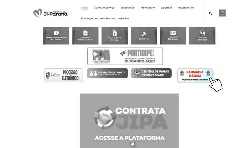 Município utiliza tecnologia para facilitar acesso a informações sobre medicamentos da Farmácia Básica