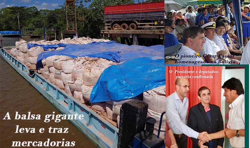 Portos em Guajará e Costa Marques podem consolidar parceria de negócios entre Rondônia e a Bolívia