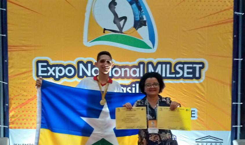 Aluno de Rondônia é convidado a integrar delegação brasileira 