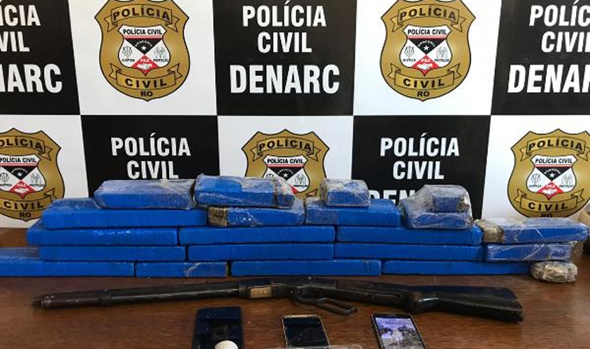 Polícia Civil apreende cerca de 13 quilos de maconha na Capital