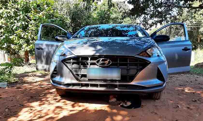 PMRO recupera veículo que foi roubado em Porto Velho