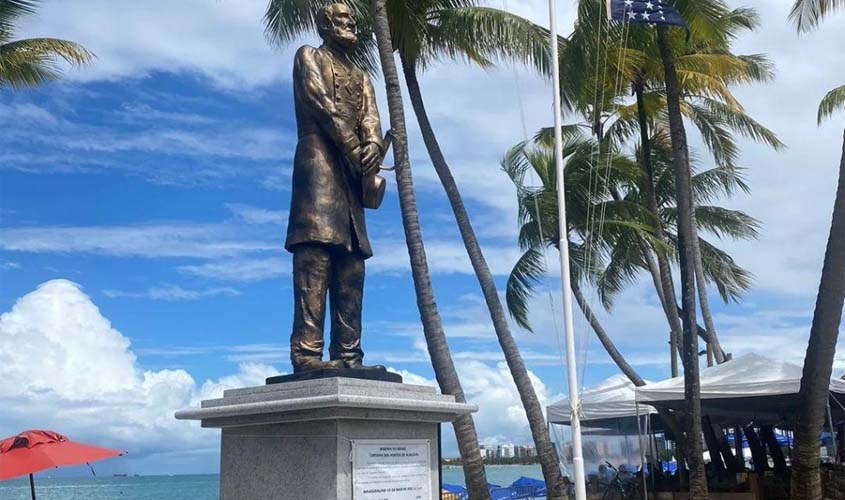 Patrono da Marinha, Almirante Tamandaré terá estátua em Porto Velho