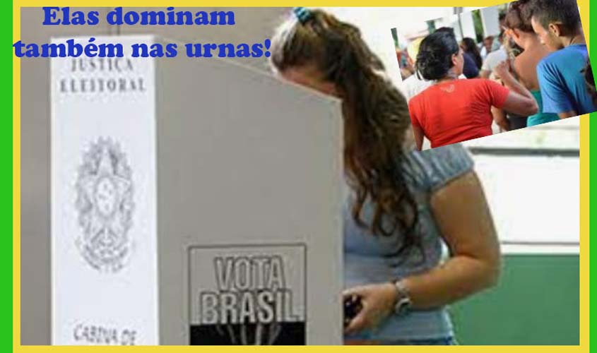 Mulheres dominam o eleitorado em Rondônia e no Brasil, 225 mil as controversas urnas eletrônicas serão usadas
