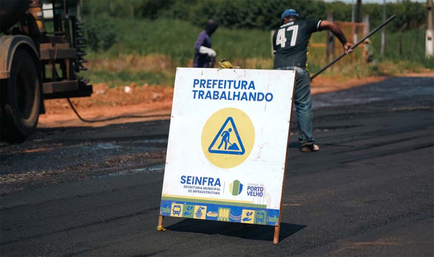 Prefeitura avança com pavimentação no bairro Nacional