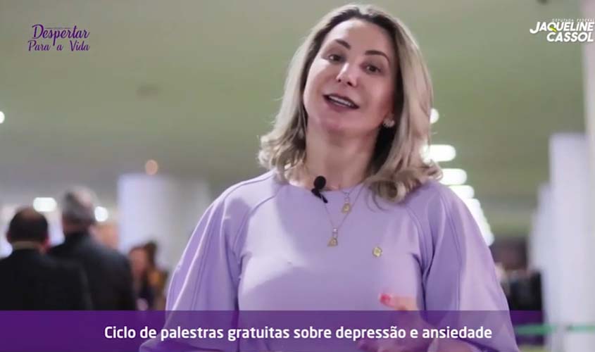 Projeto Despertar para a Vida: Cacoal, Espigão e Rolim recebem palestras nos dias 22, 23 e 24 de agosto