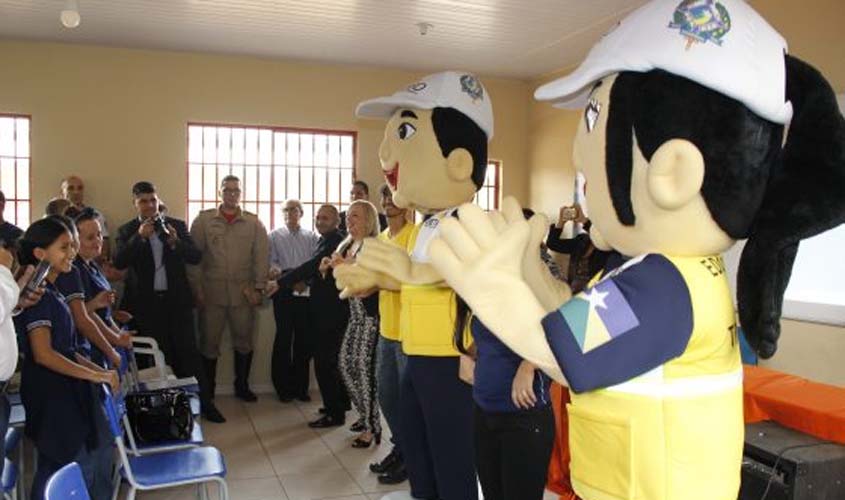 Detran apoia projeto de educação de trânsito da Secretaria de Segurança Pública