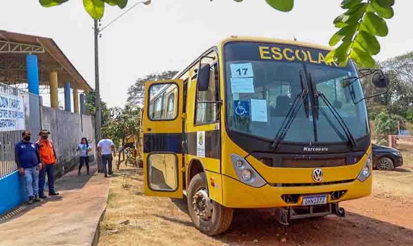 Transporte escolar rural começa a circular com retorno das aulas presenciais
