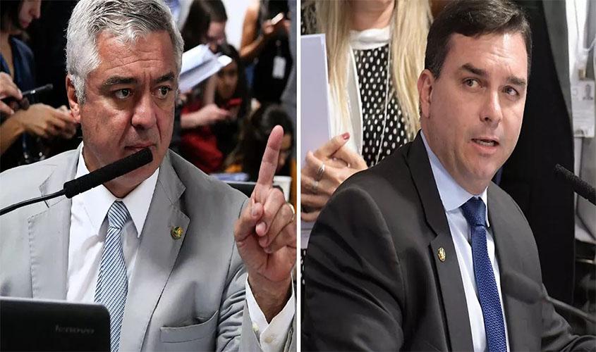 Guerra total no bolsonarismo: Major Olímpio quer Flávio fora do PSL