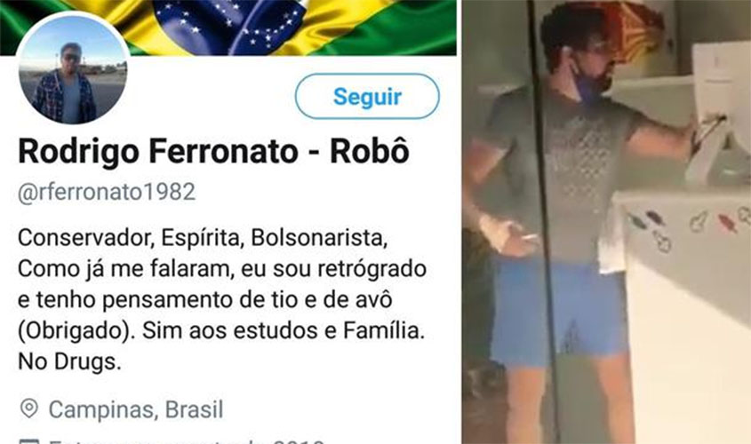 Identificado homem que agrediu mulher em sorveteria: ele se define como bolsonarista, retrógrado e devoto à família