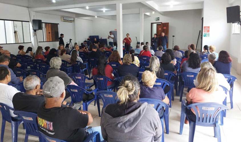 Sintero realiza assembleia nas Regionais e alerta servidores sobre tentativas de golpes