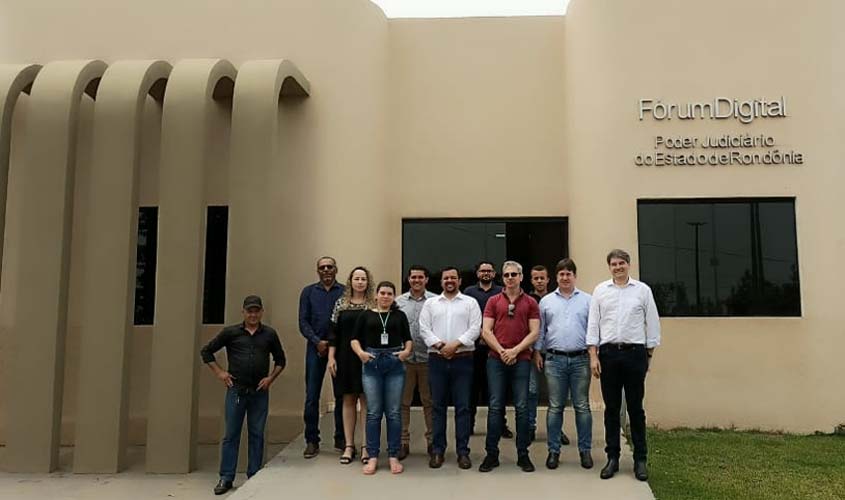 Magistrados (as) do Tribunal de Justiça de Minas Gerais visitam Fórum Digital