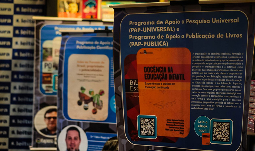 Livros contemplados por edital da Fapero são lançados em Porto Velho