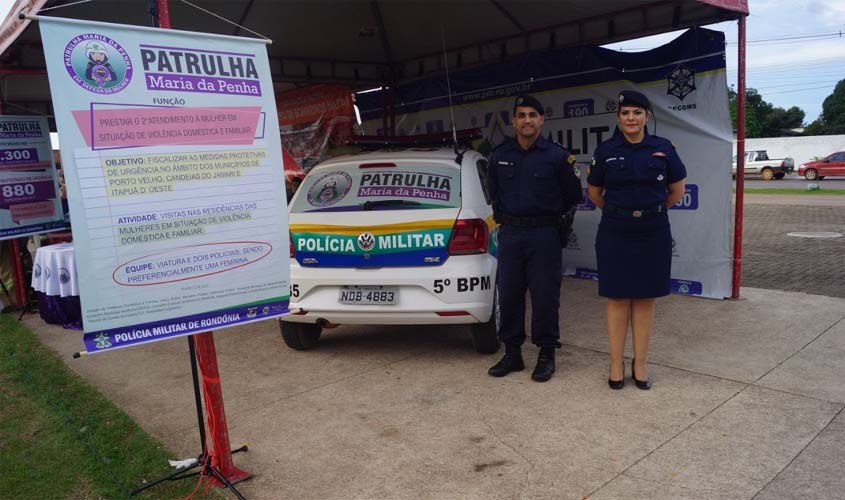 RO amplia proteção com Patrulha Maria da Penha