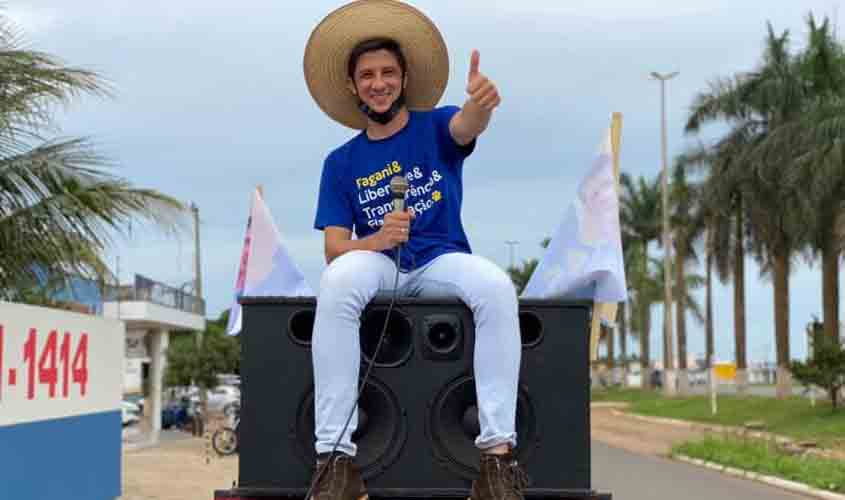 'Fenômeno' que fez a maior votação da história e é o mais jovem vereador de Vilhena