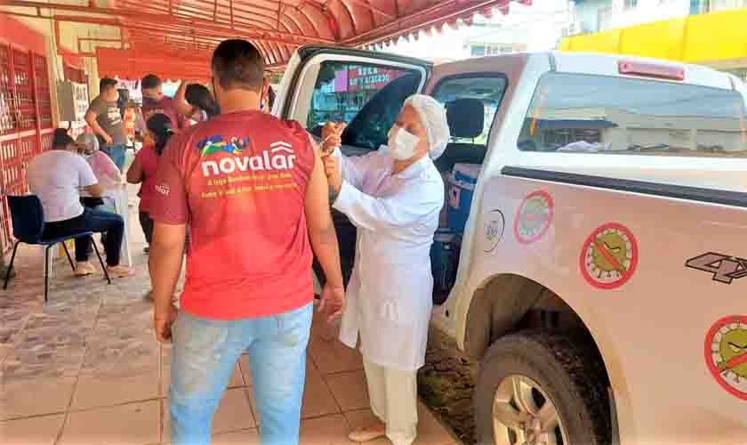 Prefeitura de Ariquemes realiza vacinação itinerante contra Covid-19