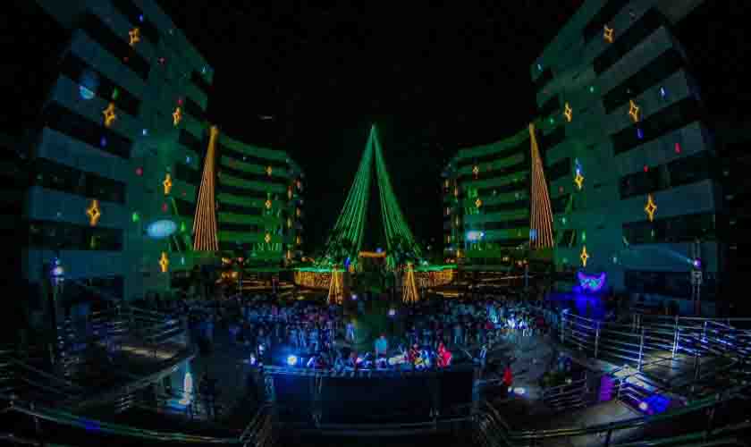 Mensagens de fé e esperança para famílias rondonienses fizeram parte da abertura do “Natal de Luz” no Palácio Rio Madeira