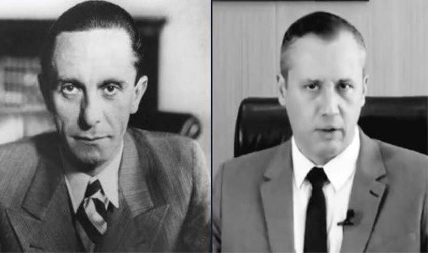 'Fora, nazistas toscos!'