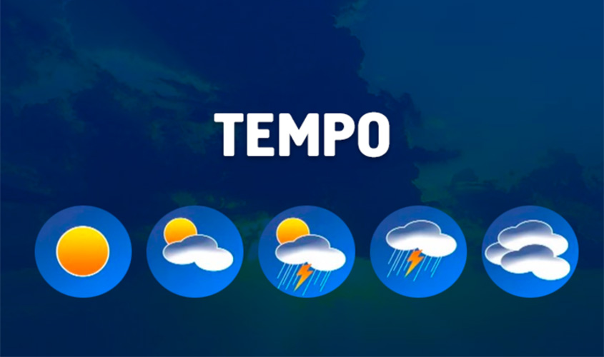 Previsão neste sábado (18) é de chuva forte e trovoadas no Norte