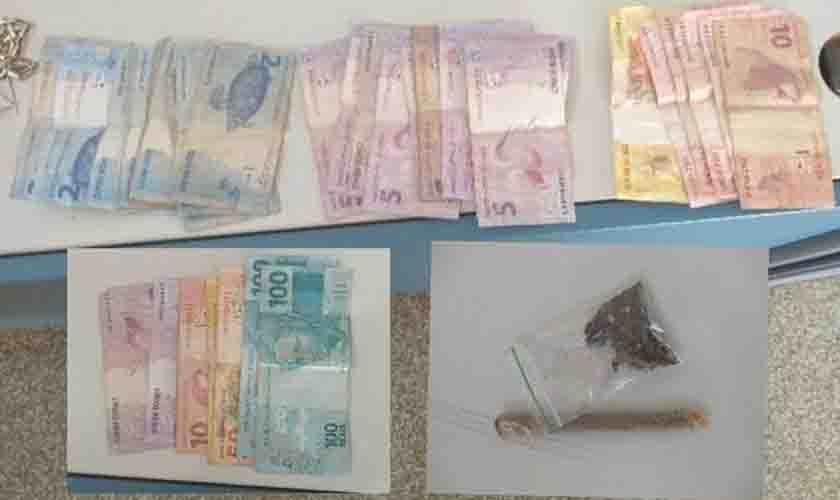 Polícia Militar prende suspeito de tráfico de drogas e cumpre um mandado de prisão