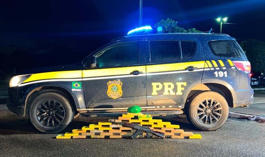 PRF apreende armamento de guerra e drogas em Porto Velho/RO