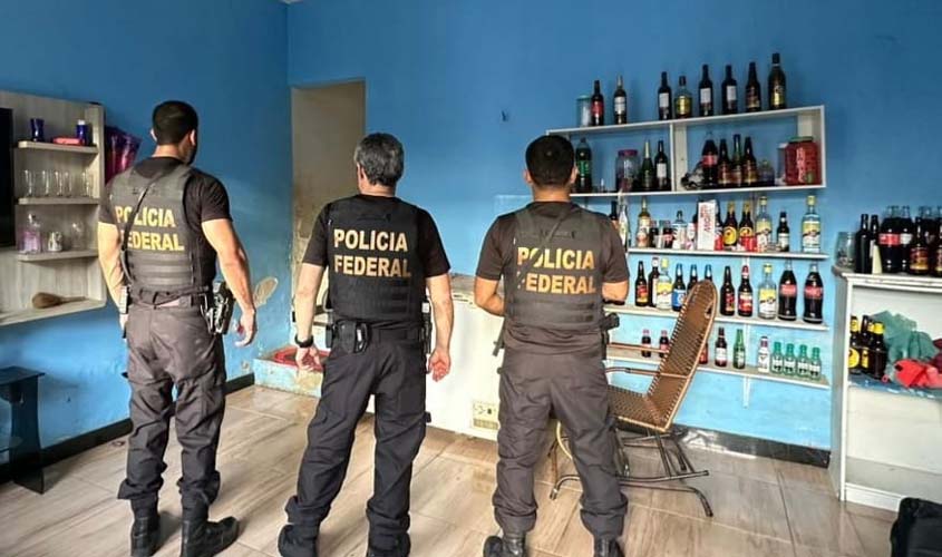 PF realiza ação em combate ao tráfico interestadual de drogas em Rondônia