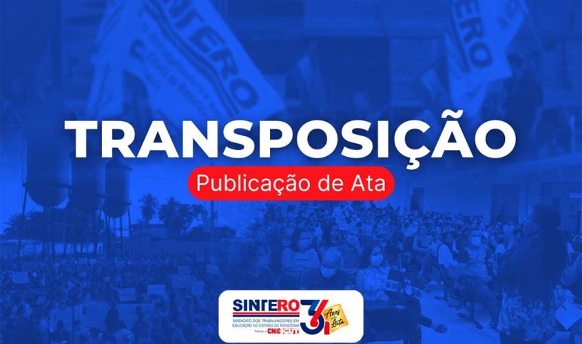 TRANSPOSIÇÃO: Ata nº 2 de 2024 é publicada pela CEEXT
