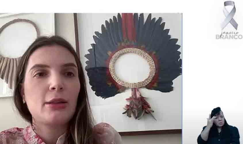 Palestra sobre saúde mental em alusão à campanha Janeiro Branco destaca os benefícios do autocuidado