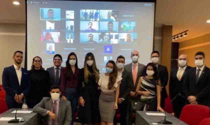 Em reunião, Jovem Advocacia apresenta projeto para arrecadar alimentos e roupas para pessoas em vulnerabilidade social