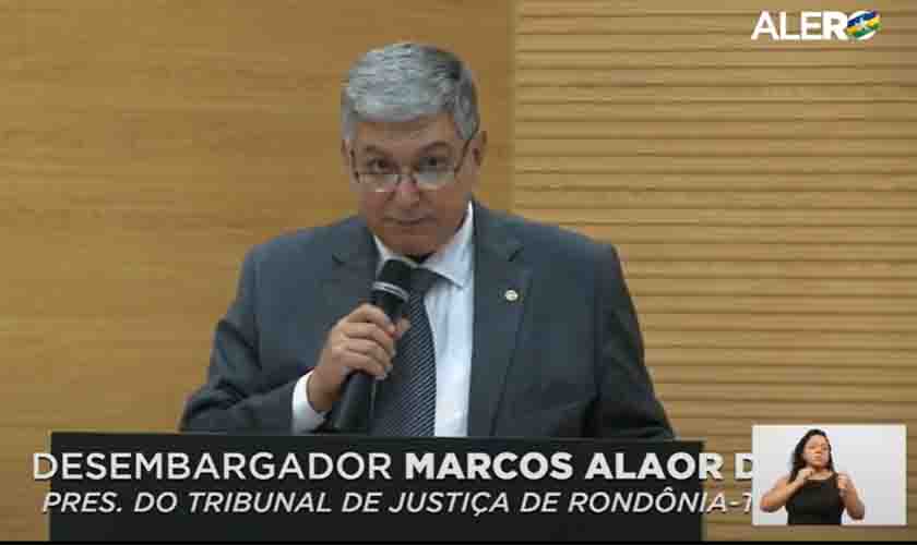 Presidente do TJRO participa da Sessão de Abertura do Ano Legislativo 2022