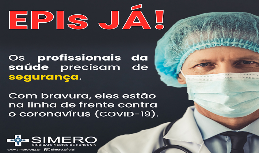 Simero oficia Sesau e Semusa’s requerendo equipamentos de proteção individual aos profissionais da saúde contra o coronavírus (COVID-19)