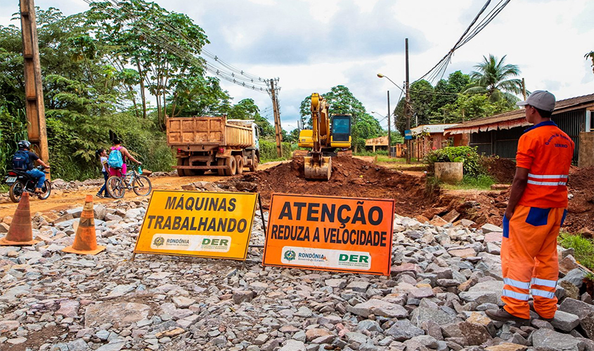 Quanto mais pedras, melhor: no próximo verão, DER asfalta rota portuária de Porto Velho