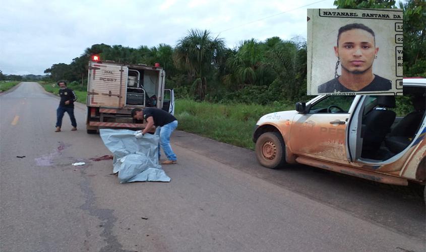 Jovem é morto atropelado na BR-319, em Porto Velho