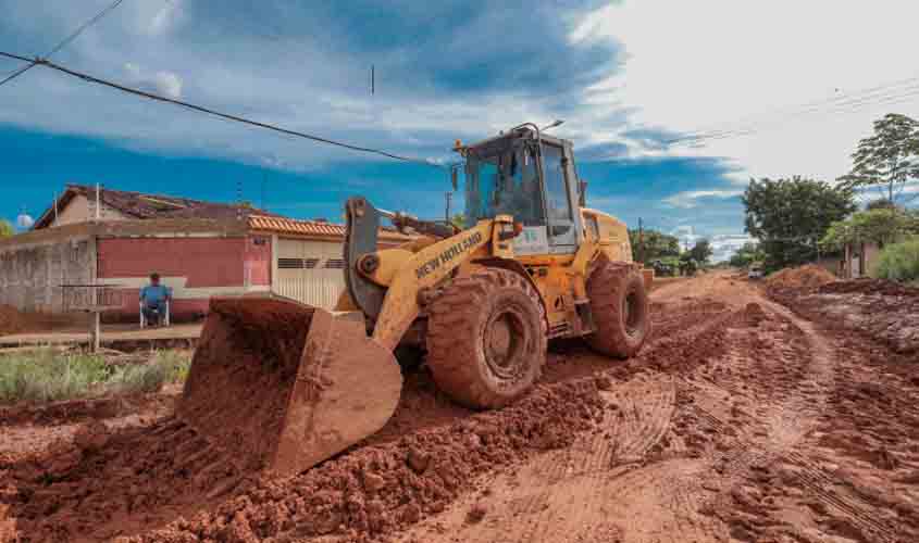 Drenagem avança em quatro bairros de Porto Velho
