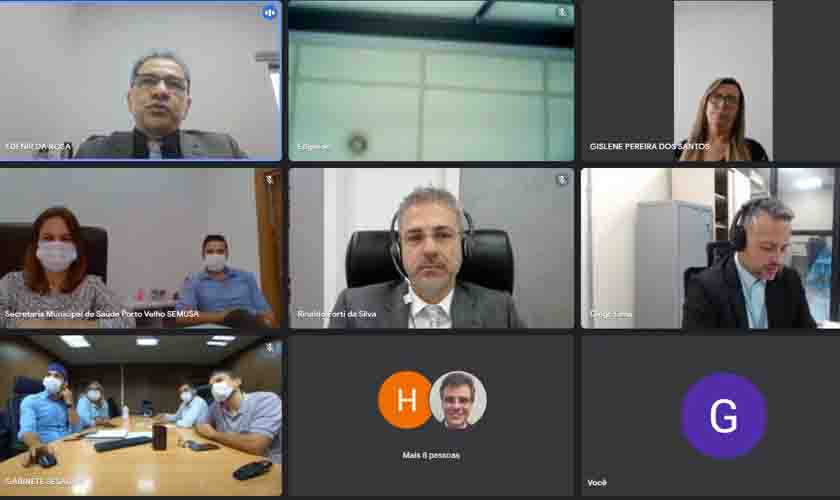 Reunião com Judiciário e secretarias de saúde busca efetivar Núcleo de Apoio Técnico do Judiciário em Saúde