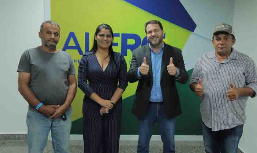 Presidente Alex Redano confirma R$ 400 mil para tubos corrugados para Guajará-Mirim