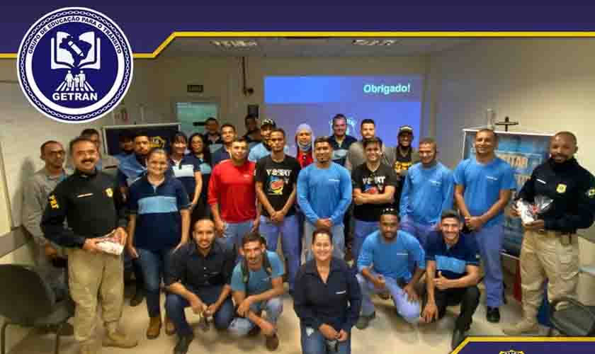 Em Porto Velho/RO, Grupo de Educação para o Trânsito promove a Palestra 