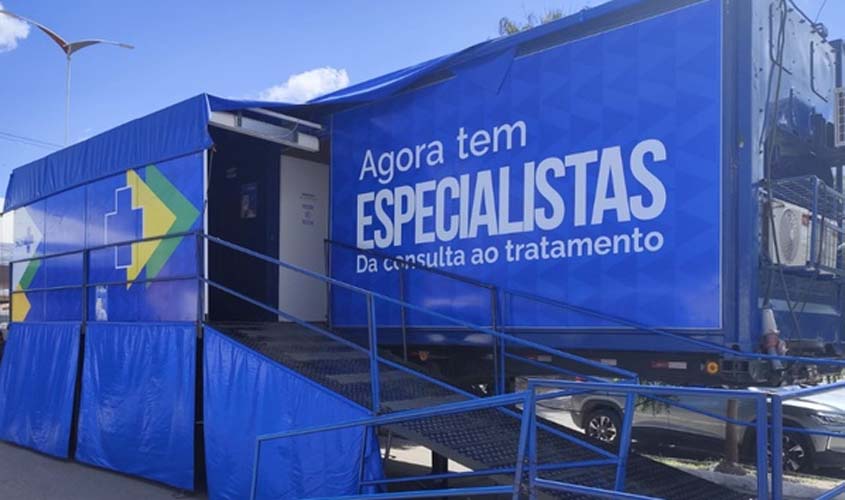 SUS em Vilhena recebe carreta para diagnóstico precoce de câncer