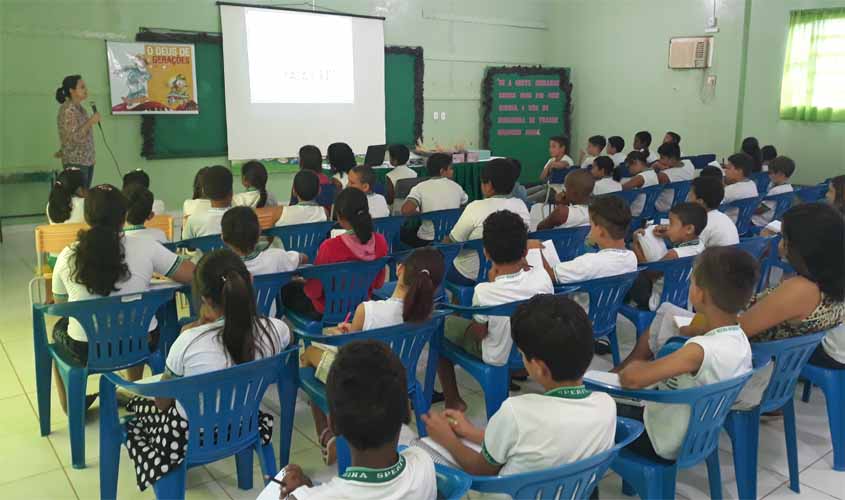 Comarca de Cerejeiras previne abuso sexual com palestras nas escolas