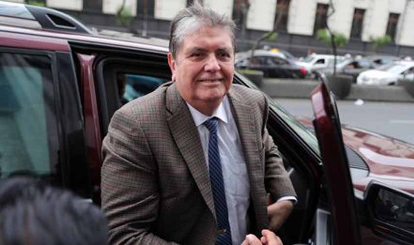 Ex-presidente do Peru está em estado grave após tentativa de suicídio