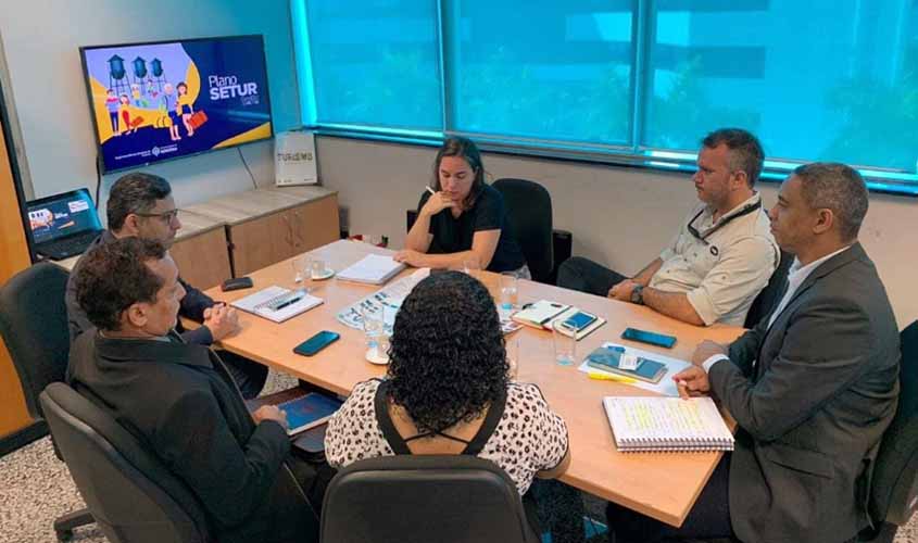 Suporte do Profaz para atualização do Mapa do Turismo de RO é debatido com a Setur