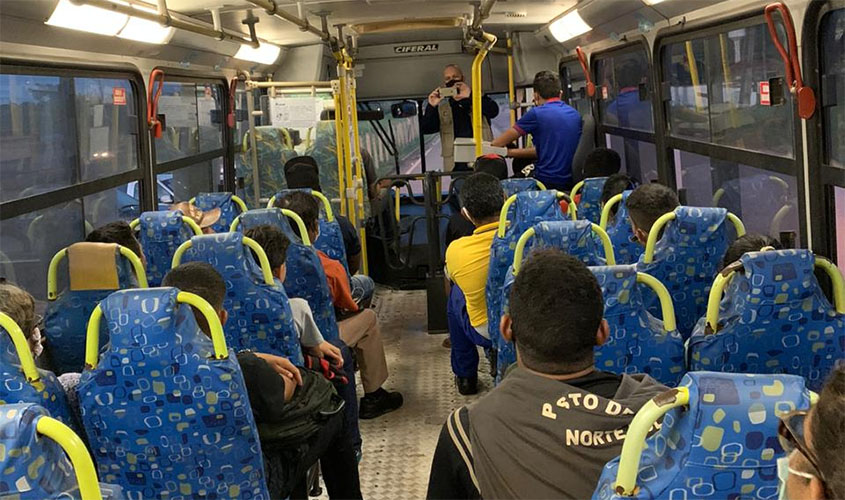 Agero evita passageiros em pé nos ônibus intermunicipais e estende fiscalização da Rodoviária de Porto Velho à BR-364