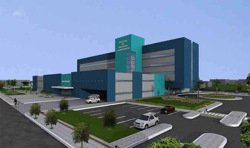 Governo publica edital que regulamenta contrato escolhido para a construção do Hospital de Urgência e Emergência de Rondônia