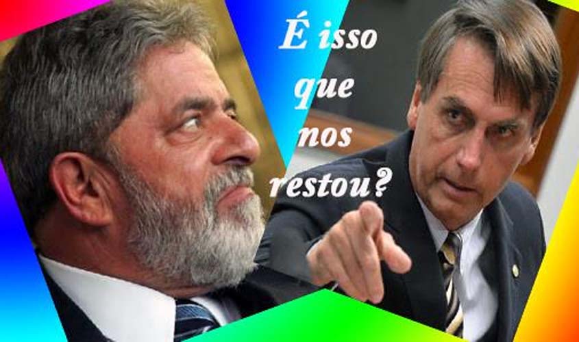 Onde estão nossos líderes? será que só nos restaram nomes como Bolsonaro e Lula?