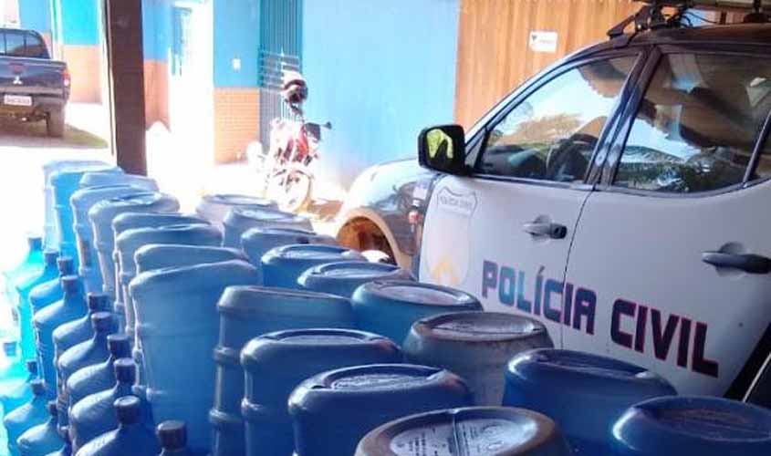 Polícia Civil e Vigilância Sanitária fecham mais um ponto comercial clandestino