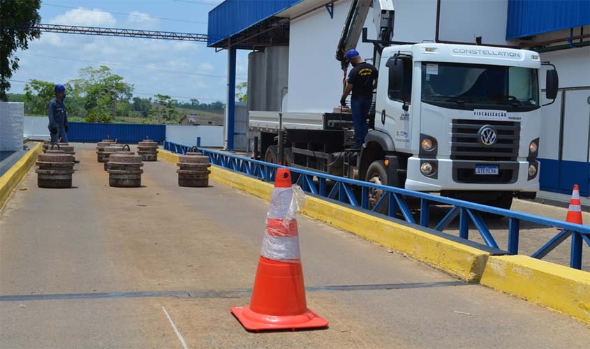 Balanças rodoviárias na região do Vale do Jamari são inspecionadas pelo Ipem Rondônia
