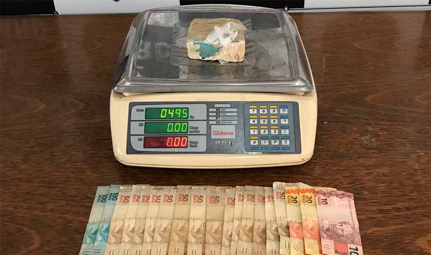 Mulheres  são presas com meio quilo de cocaína