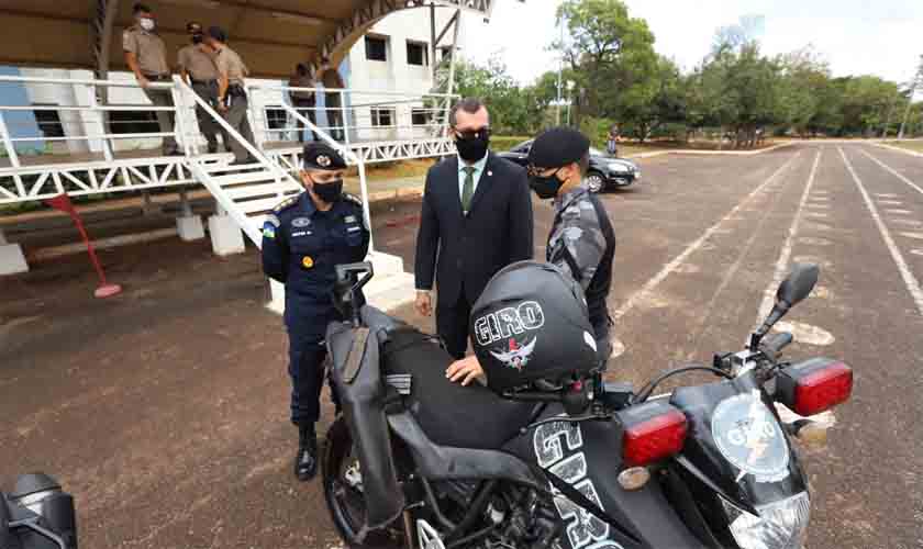 Sesdec busca referências para implantar modalidade de motopoliciamento tático em Rondônia