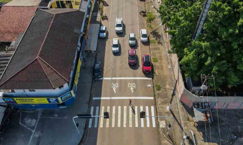 Começa a implantação de bolsões para motociclistas em Porto Velho