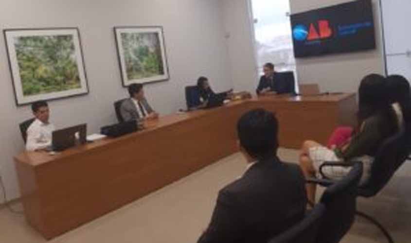 Interiorização: Tribunal de Ética e Disciplina realiza primeira sessão na subseção de Cacoal